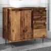 VidaXL Vanity Unit Old Wood 65x33x60 Cm Engineered Wood, Bathroom Vanity Unit, Under-sink Cabinet of 857226