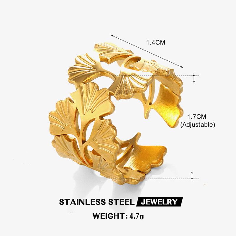 Stainless Steel Zircon Ring with Star Pattern Popular Hip-Hop Simple Metal Ring Luxurious Jewelry Party Gift From Europe America