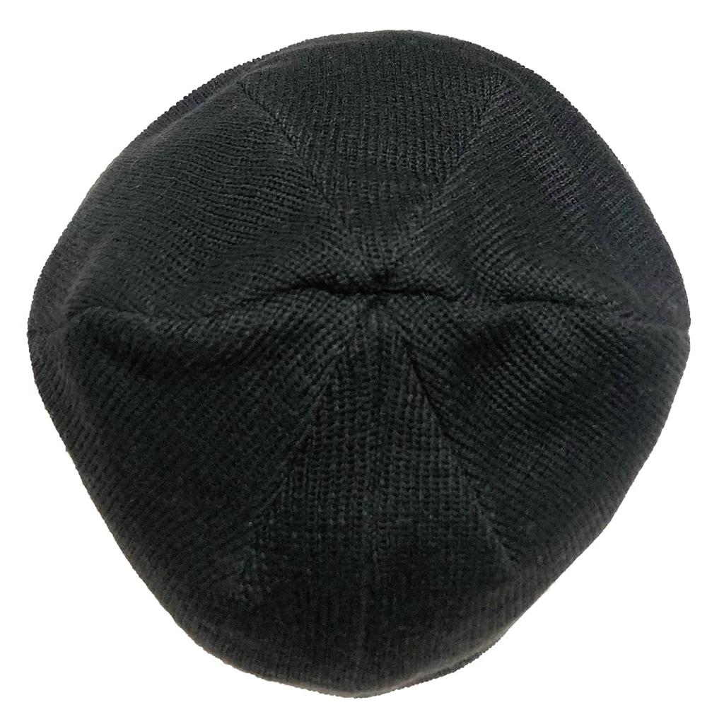 Basic Enchi Adjustable Beanie Knit Cap Recycled Plus Adjustable Hand Black Hat, Polyester, Sizes, Strap, Washable, Women's,