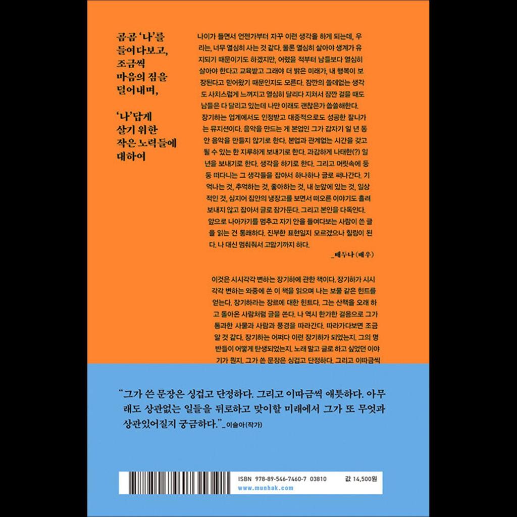 Doesn't It Matter?/ Korean Singer a Song Writer Jang Ki-ha Essay