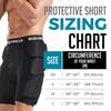 Bodyprox Protective Padded Shorts for Skating and 3D Protection for Buttocks and Coccyx Black Snowboarding, Skiing, Hips, (M)