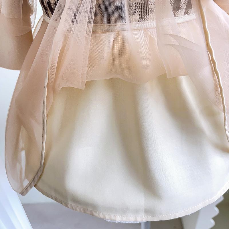 Autumn Baby Girls' Vest Jacket & Dress Set RQ851