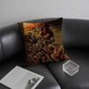 H-Helloweens Rock Band Pillow Case Plush Fabric Soft Pillowcase Double Sided Print Cushion Cover Household Gifts