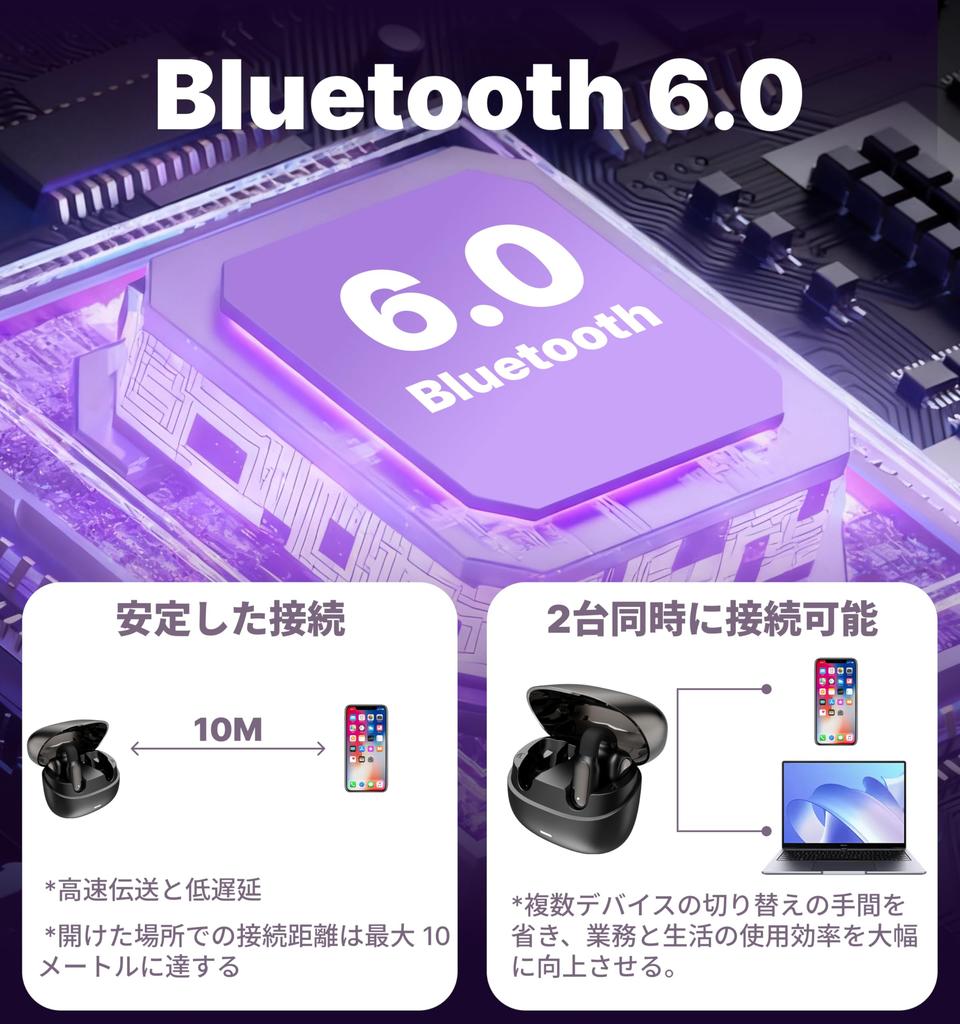 Hmusic Ear Cuff Wireless No Ear AI Sound Leakage Suppression ENC Noise 6 Hours IPX5 Earphones Lightweight, Comfortable, Pain, & Cancellation,