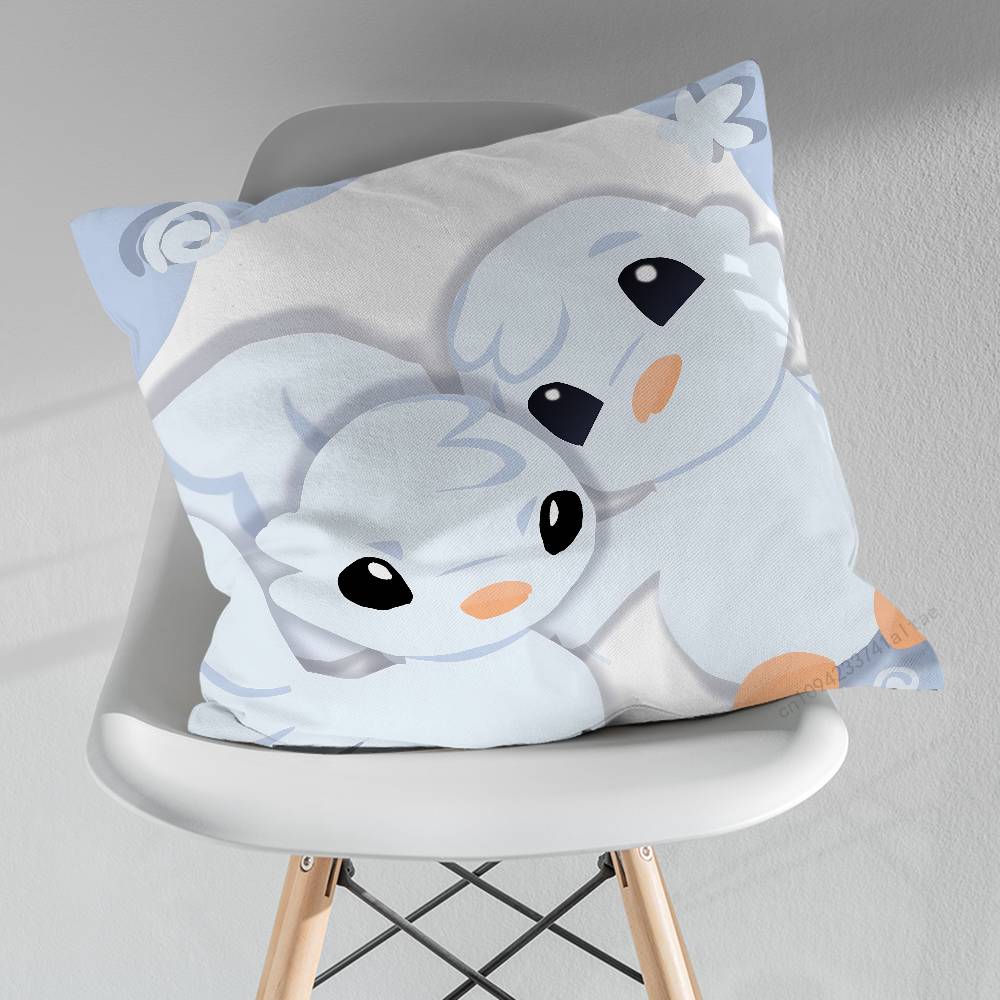 Game AAdopt MMe Cute Throw Pillow Case Living Room Sofa Cushion Cover For Home Bedroom Decoration Protector