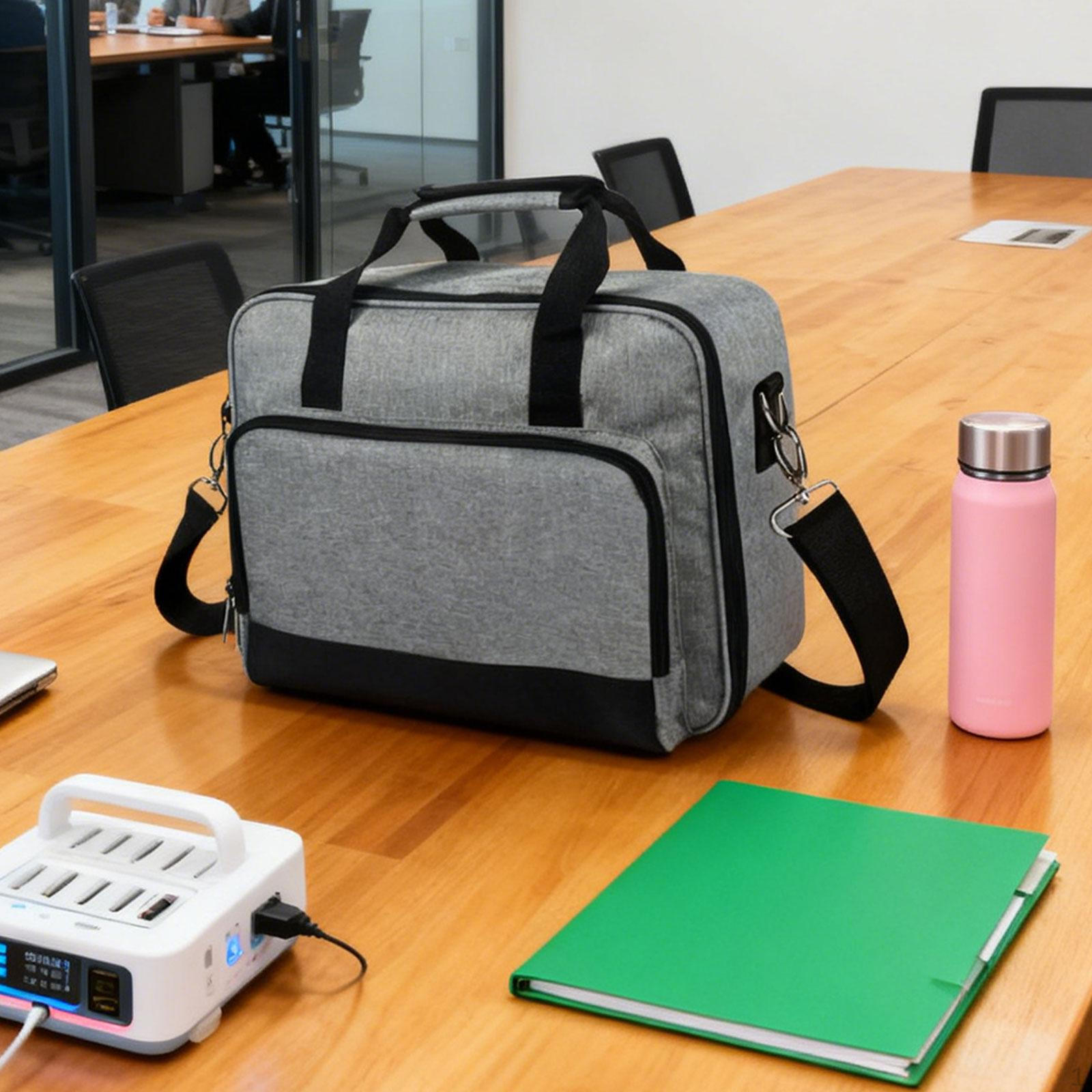 

Projector Bag with Handle Zipper, Sturdy Universal Comfortable Oxford Cloth Carrying