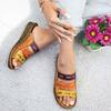 Hot New2025 New Women's Summer Open Toe Comfy Sandals Premium Orthopedic Low Heels Walking Sandals  Toe Corrector Cusion