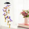 Solar Wind Chime Hanging Ribbon Led Can Change Multiple Colors