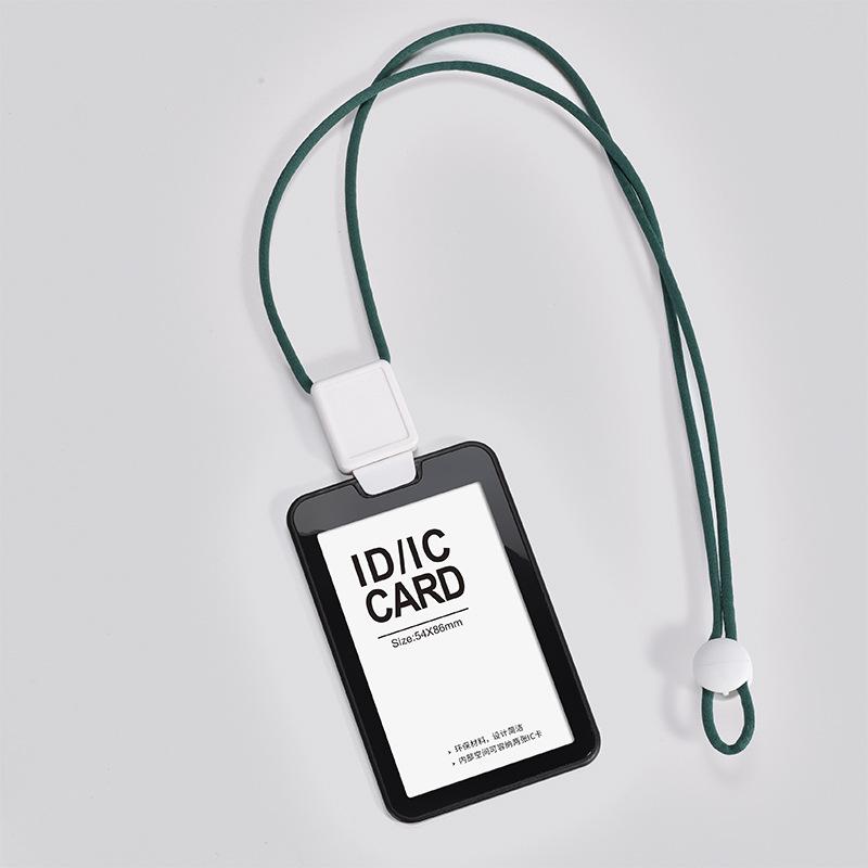 Autumn Rain Business ID Card Holder & Lanyard