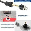 1PC SUP Paddle Valve Adapter Multi-functional Inflatable Paddle Pump Inflatable Adapter