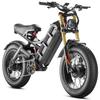 Men's Electric Bike Dual Motor eAhora Romeo II, Dual Motor 1250W, Removable Battery 52V 60AH, Fat Tire 20×4.5, Max 65km/h