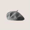 Vintage Wool French Beret for Women Solid Fashion Simple Casual Beret Solid Classic Breathable Soft Comfortable Hat for Fall Winter