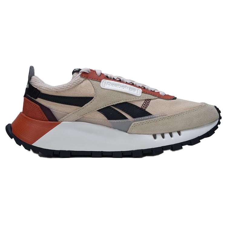 Reebok Cl Legacy W+ Retro Comfortable Versatile Thick Sole Low Top Running Shoes Unisex Sneakers Khaki 100222341