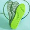 Memory Foam Orthopedic Insoles 20 Pairs Shock Absorbing Deodorizing Inserts for Sports Shoes Comfort Insoles for Men Women