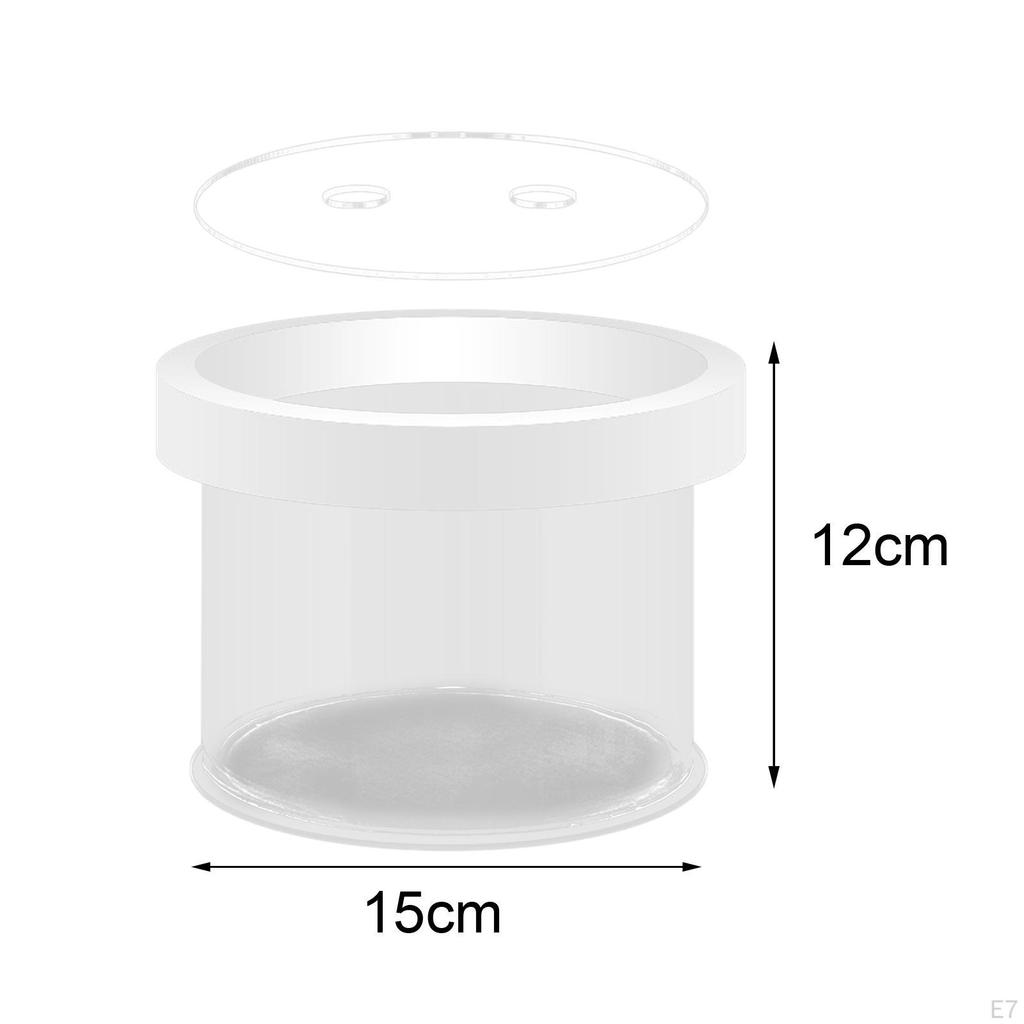 Aquarium Breeder Box Fish Isolation Floating Separation Egg Net Incubation