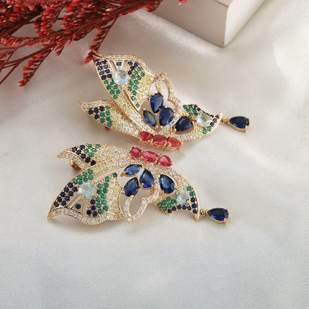 

Роскошные серьги-бабочки Bella Box, женские стильные аксессуары для коктейльной вечеринки, шикарный подарок на день рождения, серьги для повседневной носки для женщин белый