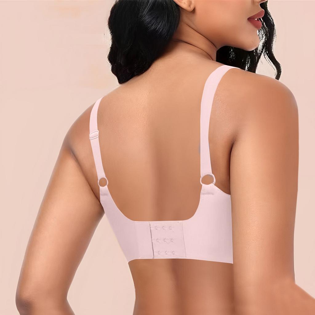 Women's Color Push Up Bra Without Steel Ring Seamless Everyday Bra