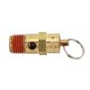 Heavy Duty Brass Safety Valve for Air Compressors with Pressure Regulation