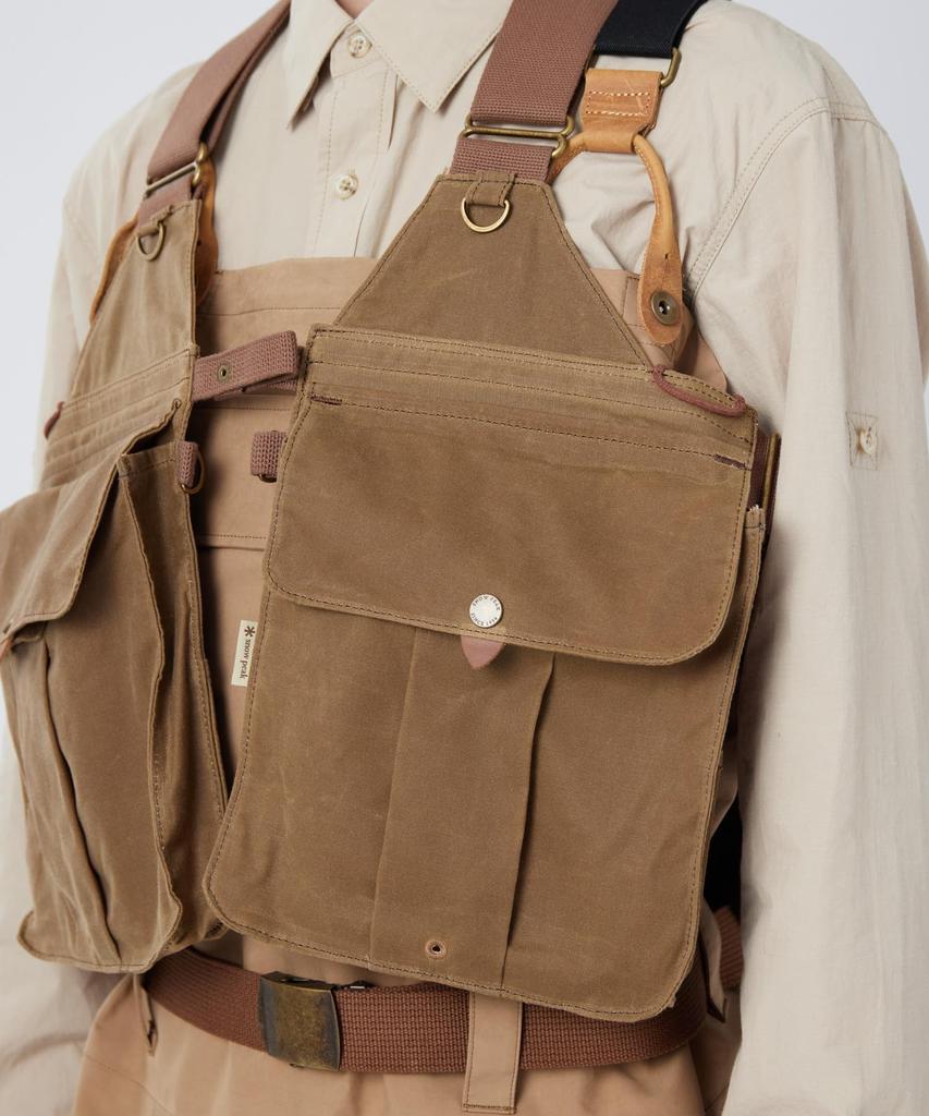 Snow Peak Fishing Big Game Vest SPTL-JK-26SU902 - Outerwear, Mid-layer Vest, Men's & Women's, Beige One
