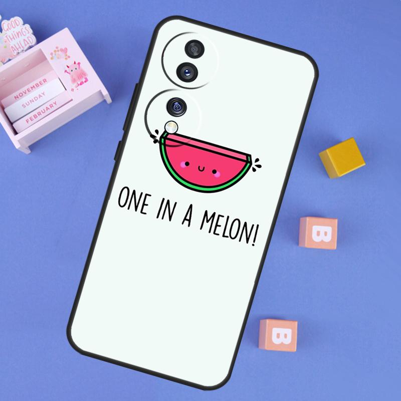 Cute Summer Fruit Watermelon Case For Honor X9b X8b X7 X8 X9 X6a X7a X8a X9a Cover For Honor Magic 5 6 Pro 50 70 90 Lite