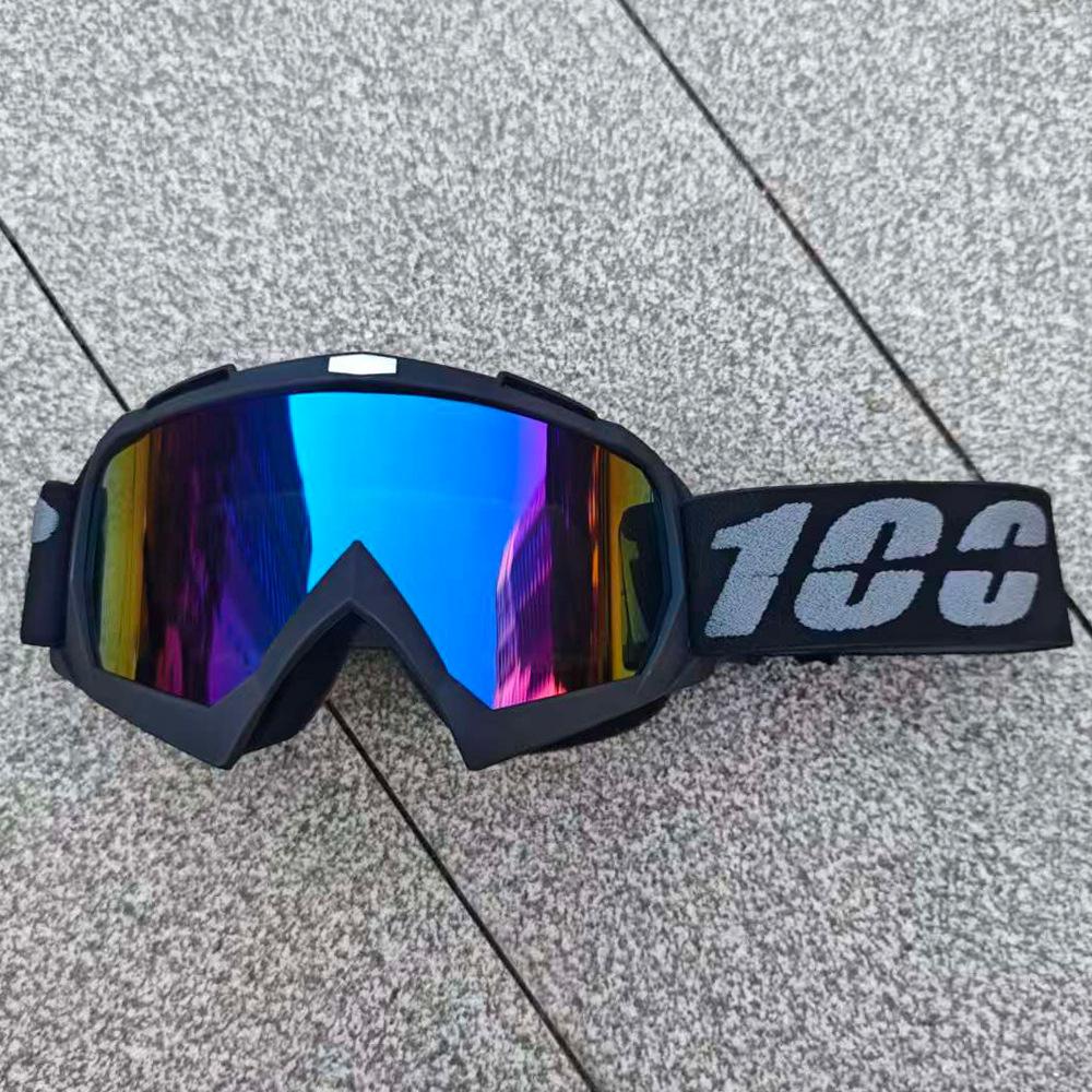Mais recentes 100 Óculos de Ciclismo de Motocicleta UV400 Óculos de Sol Esportivos ao Ar Livre Homens Motocross Segurança Óculos de Ciclismo MTB Óculos Ciclismo Estrada