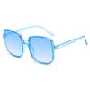 Large Box Sunscreen Fashion Sunglasses Women'S Uv Protection Gradual Change Color Korean Version Of Glasses Men'S Street Sunglasses
