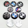 BERV3 82mm 74mm Car Front Hood Emblem Logo Rear Trunk Badge For BMW E90 E39 E46 E30 E36 E87 E60 E92 E92 M2 M3 M4 M5 Accessories
