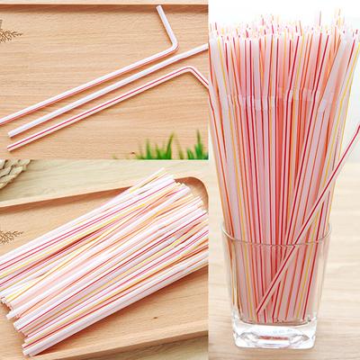 Tragbar.Party 50/100 Stück Multifunktions Tee Saft Plastik Einweg Biegsam Flexibel Kinder Trinkhalme Knickhalm Schmuckzubehör