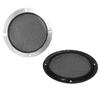 2pcs Decorative Mesh Circle Car Speaker Protective Covers Cases Horn Guards Decorative Circle Video Accessories