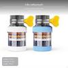 2Pack Faucet Purifier, Waterresistant, Kitchen Water Purifier Extension 2 Pack A