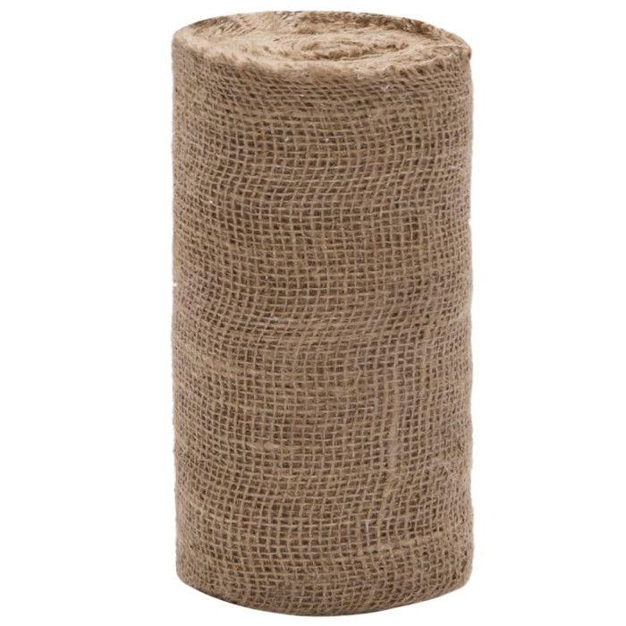 Rouleau de Jute - vidaXL - 0,25x100 m - 100% Naturel - Décoration Mariage - Artisanat Intérieur