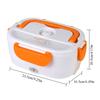 Electric Heated Lunch Box Fast Heating 12V 220V EU Plug Dinnerware Food Warmer Container Travel Car Work Portable Heat Bento Box