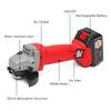 48V 100mm Electric Angle Grinder Cordless Cutting Tool Rechargeable 8800mA Battery 11000r/min Multi-function Angle Grinder Kit
