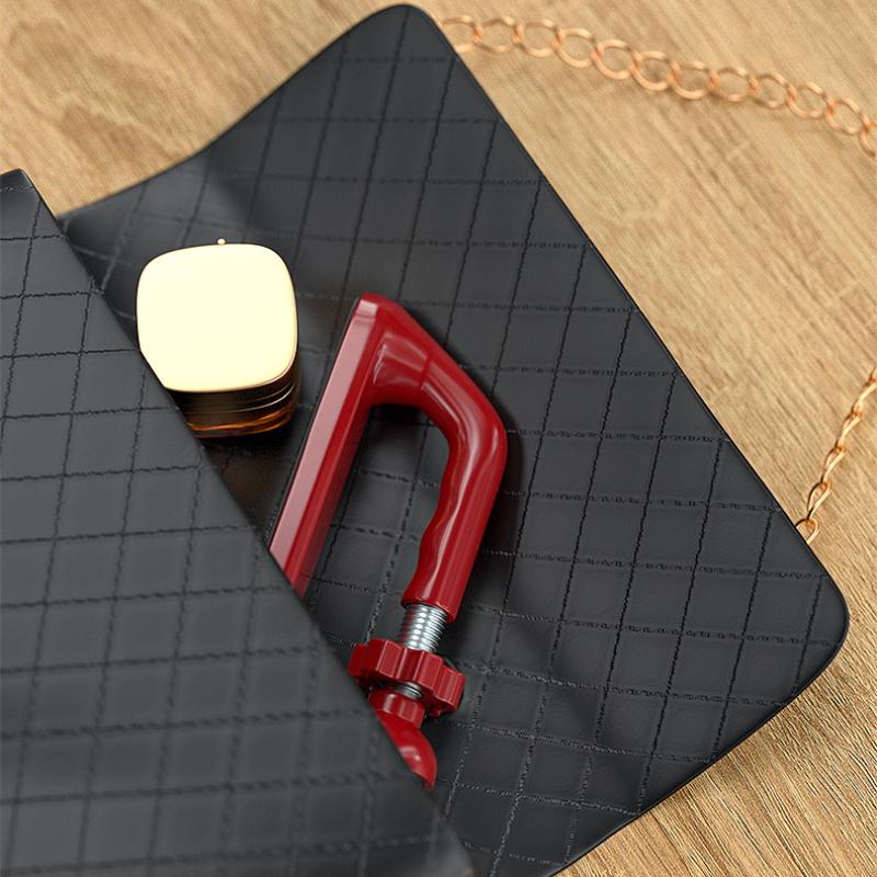 1 st bärbar dörrsäkerhetsanordning Jammare Dörrstopp Lägg till säkerhet för hotelllägenhet Kraftfull grindstoppare Resetillbehör