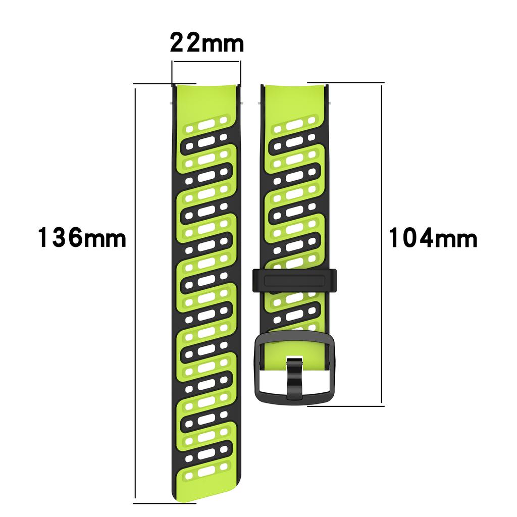 Modisches Silikon-Uhrenarmband für COROS PACE Pro Smartwatch-Armband Sport-Armband für COROS PACE Pro Armband Uhrenarmband Gürtel