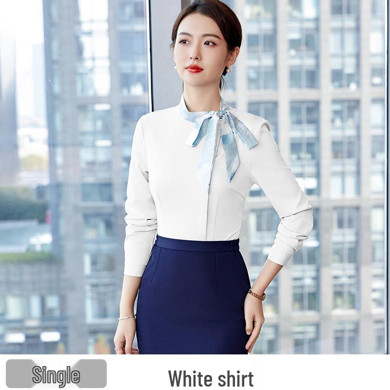 

Женский профессиональный комплект униформы для администратора и официантки XXXL