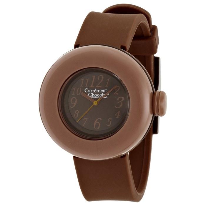[Pierre Herme] Carrement Chocolat Watch MAC-0141413 Women s Brown Dial