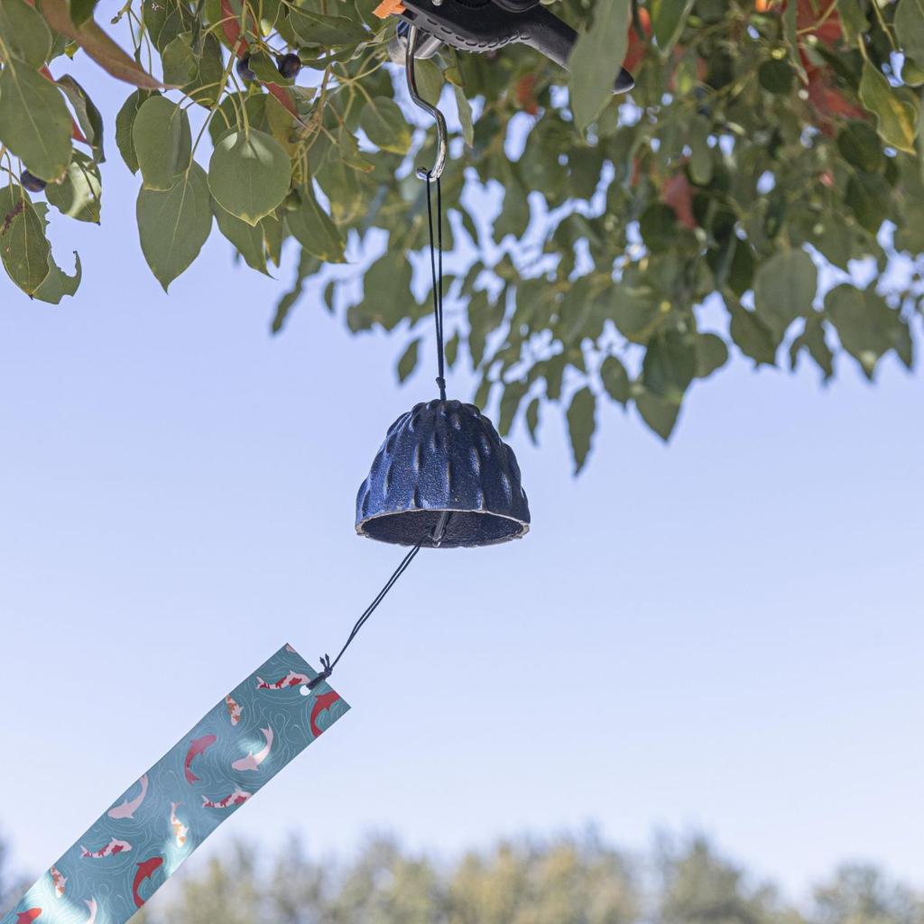 Japanese Style Southern Cast Iron Wind Chime Courtyard and Wind Hanging Decoration Meteor Shower Wishing Bell Shengrong Hall