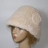 Winter Women Outdoor Knitted Real Rex Rabbit Fur Hat Natural Warm Fur Bucket Hats Girls Fashion Fluffy Real Rex Rabbit Fur Caps