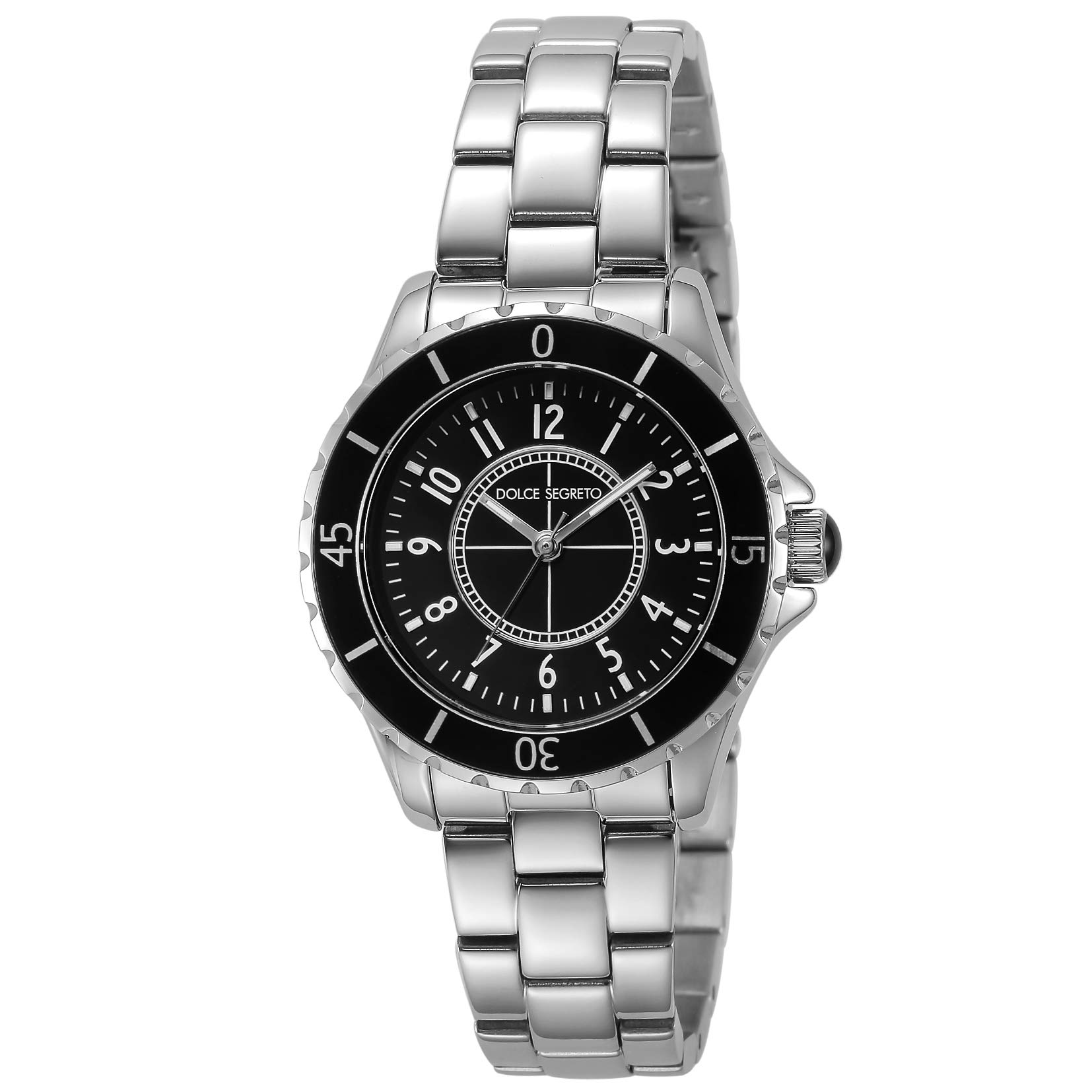 

Dolce SEGRETO NCH100 NCH100SS Silver Watch Women s чорний