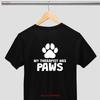 Funny T Shirt Dog Therapist Psychiatrist Has Paws Analyst Pet Doggy Animal Mum Dad Kids Top Vintage Casual Graphic