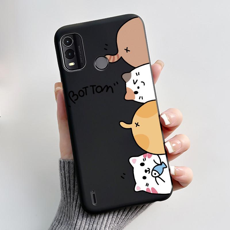 Custodia carina per Nokia G11 Plus / Nokia G11 / Nokia G21 Fundas Guscio Stampato Cover Protettiva Silicone Morbido Cartone Animato Custodia per Telefono