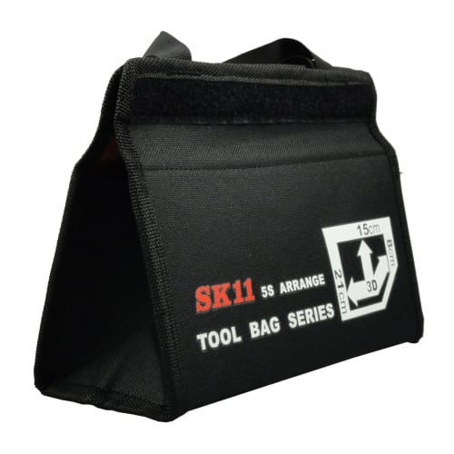 SK11 3D Small Bag, Black, Velcro Closure, Tool Bag, SSB-1521