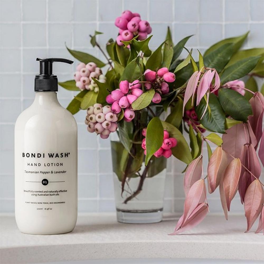 Bondi Wash Hand Lotion 500ml Tasmanian Pepper Lavender Single option