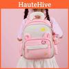 Letter Bear Backpack With Soft Shoulder Straps And Bright Color Options For Girls And Boys