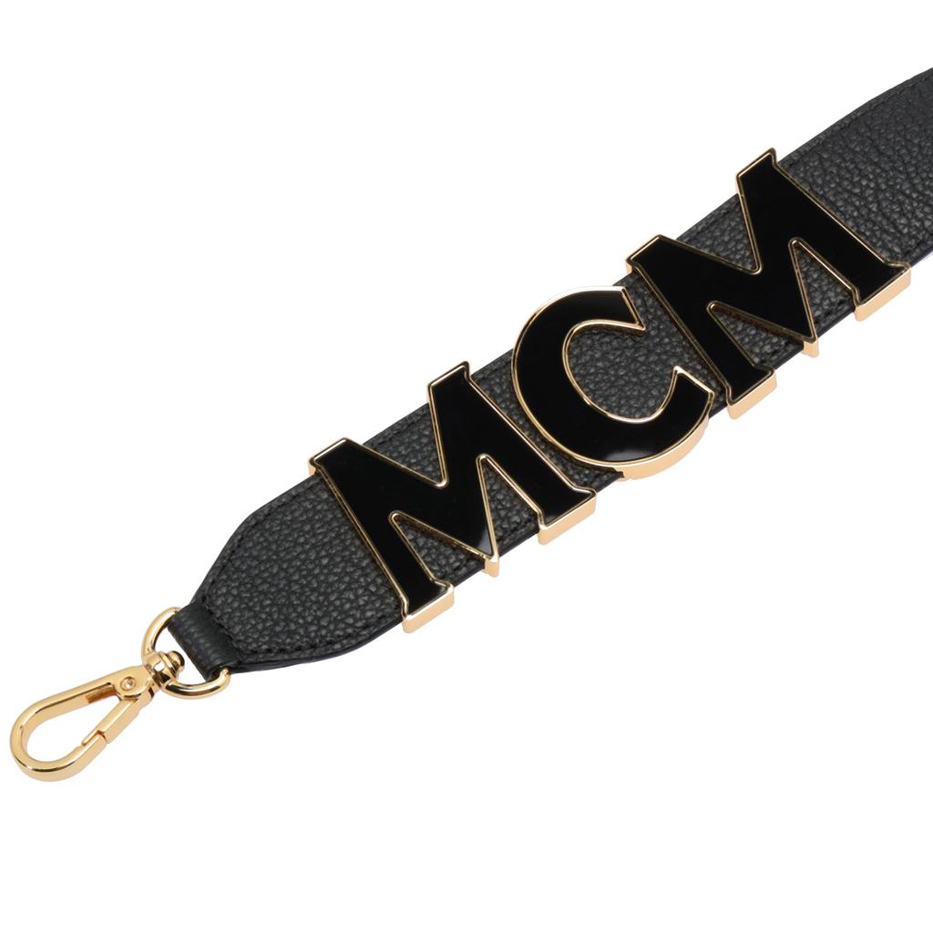 MCM Shoulder Strap MYZ8APA92 BLACK [Used]