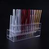 48 Holes Acrylic Pen Pencil Stand Holder Clear Stationery