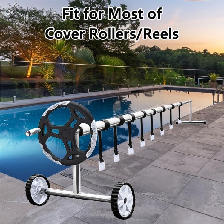 Space Saving Pool Maintenance Set Including Nylons Rope Reels And Durability Storage Component for Fishing Line Wheel