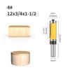 High Performances Engraving Router Bit with Various Profile 1/2inch Shank for Wood Plastic Composite Materials