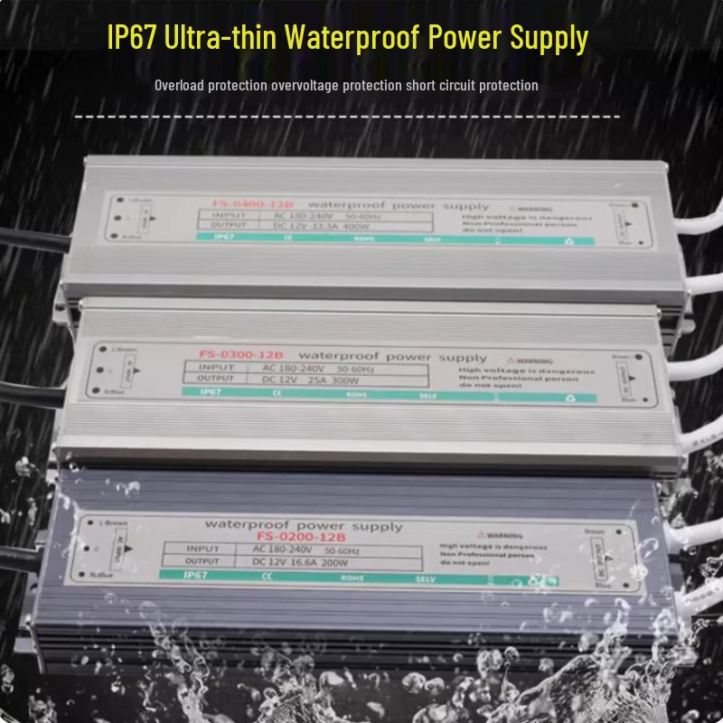 FDUN Waterproof LED Power Supply Transformer